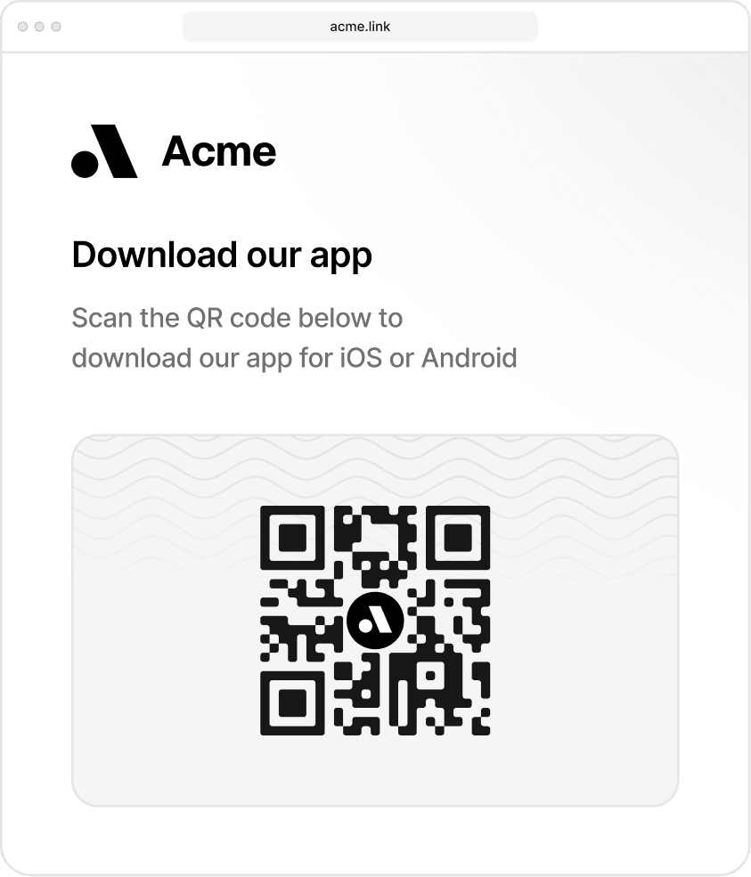QR code examples